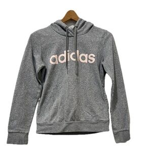 Women's or Juniors XS Adidas gray sweatshirt hoodie long sleeve Adidas
